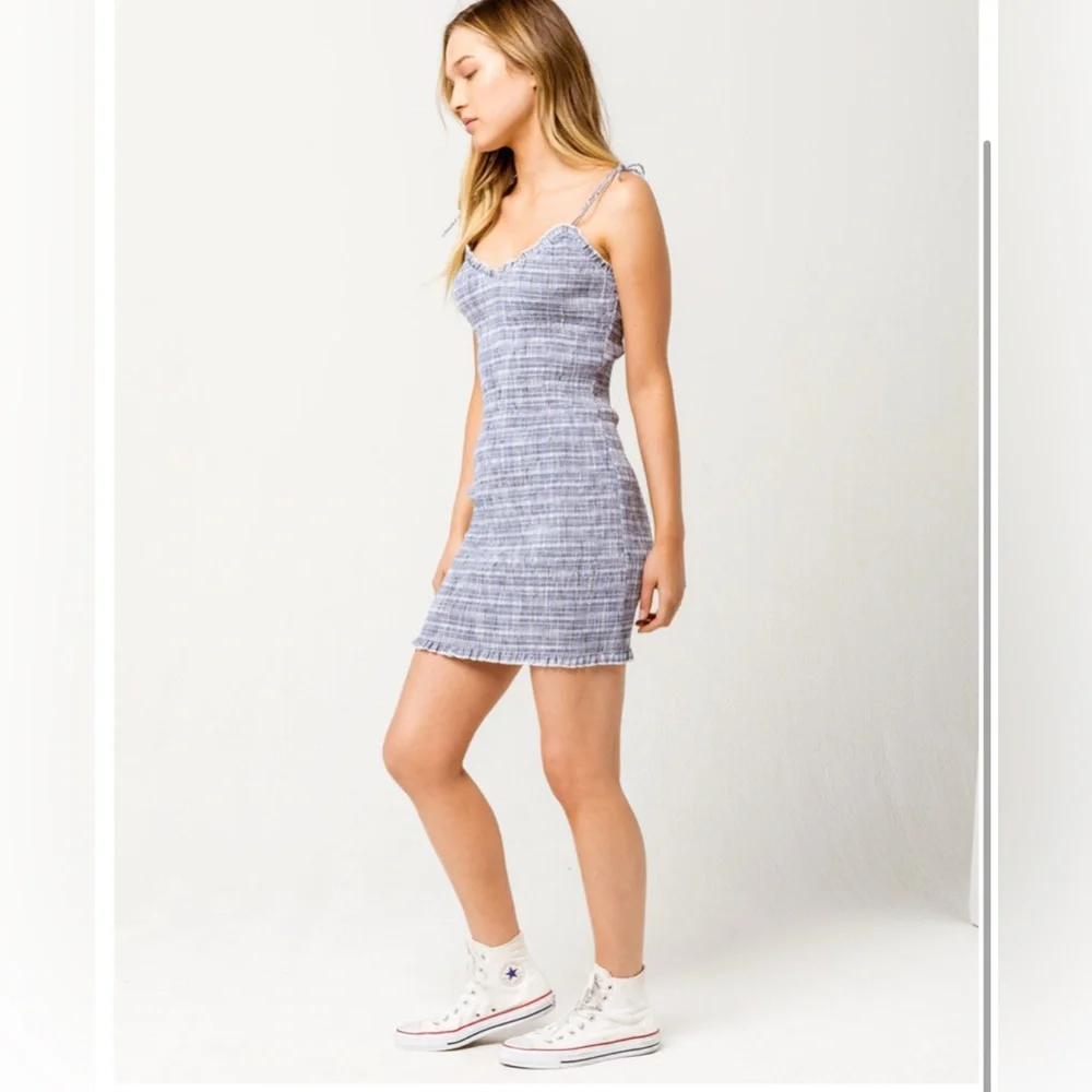 Tilly’s IVY & MAIN Plaid Smocked Dress